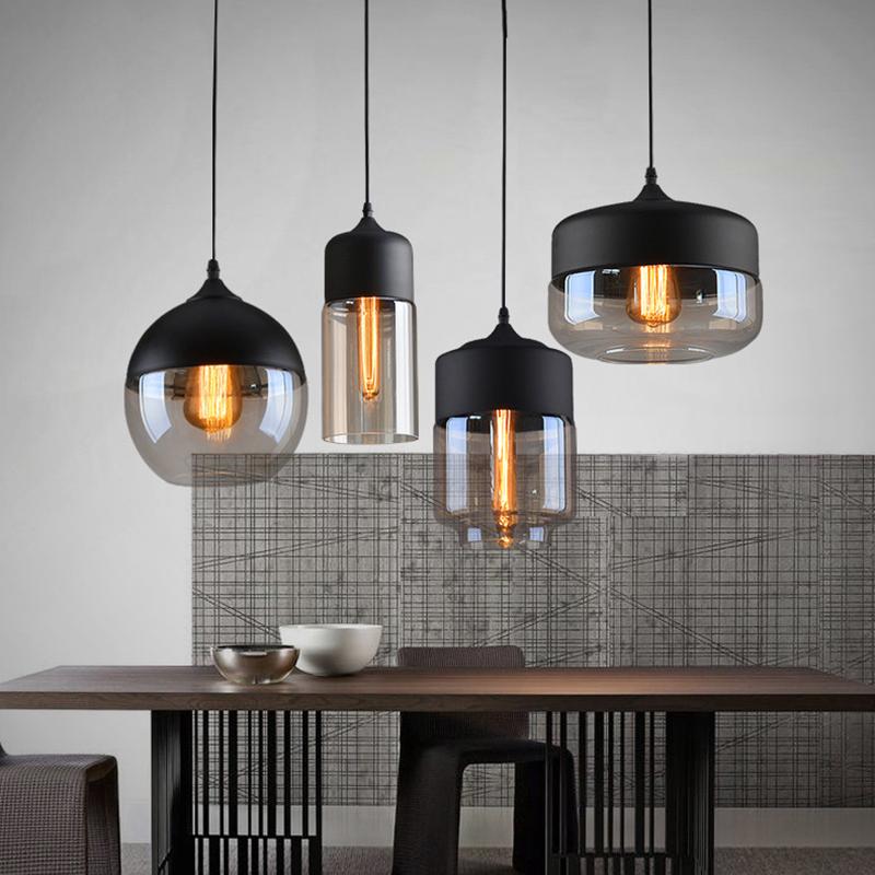 Moderne Scandinavische Glazen Hanglamp
