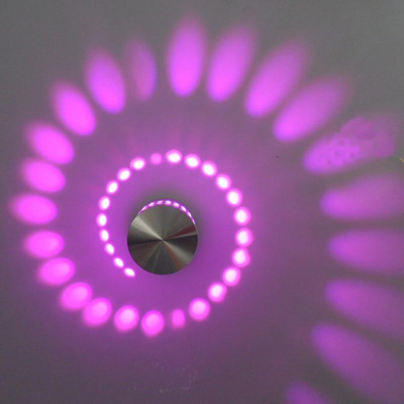 Moderne spiraalvormige LED-plafondlamp