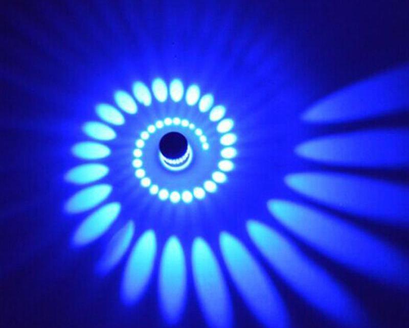 Moderne spiraalvormige LED-plafondlamp