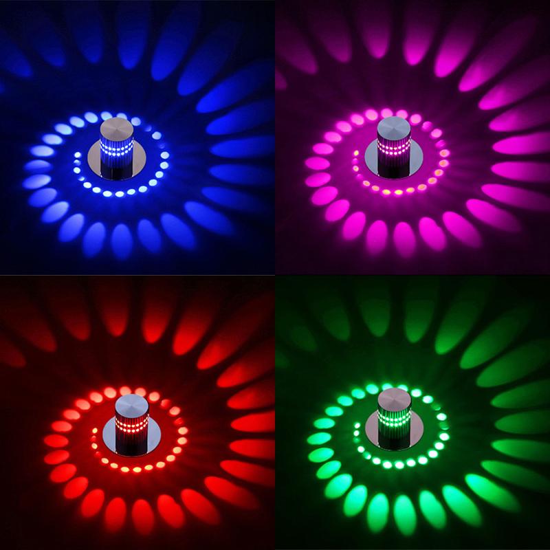 Moderne spiraalvormige LED-plafondlamp