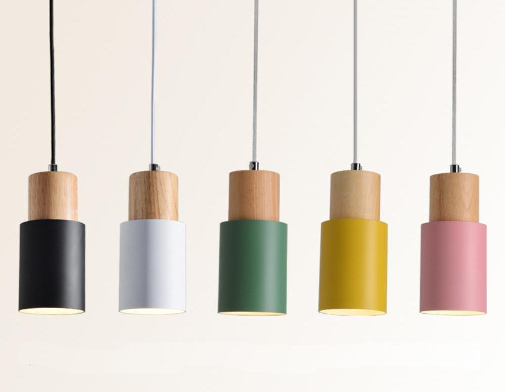 Designer Scandinavische Houten Hanglamp