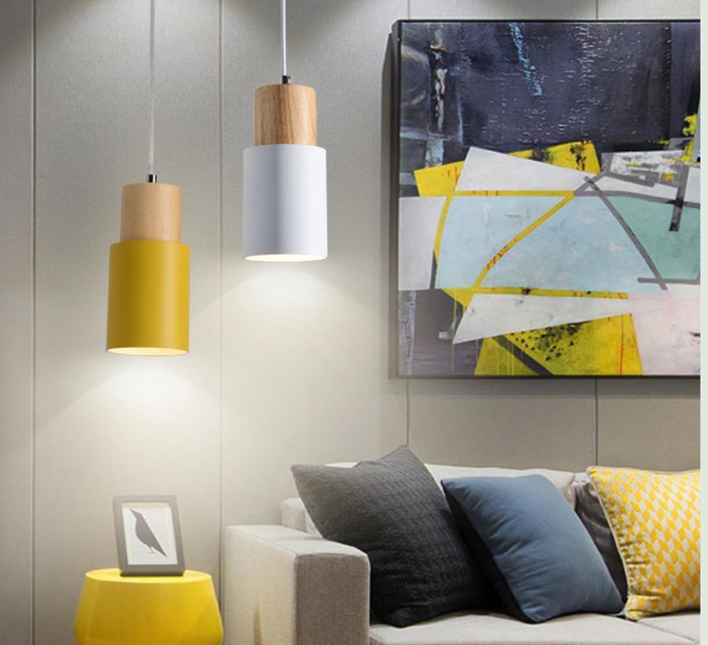 Designer Scandinavische Houten Hanglamp