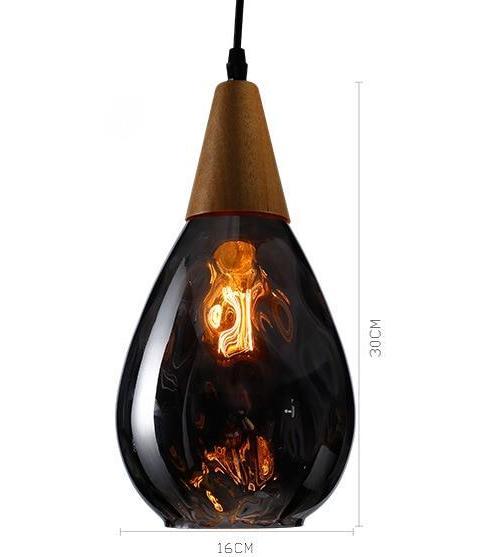 Sergia - Moderne Noordse Hanglamp van Glas
