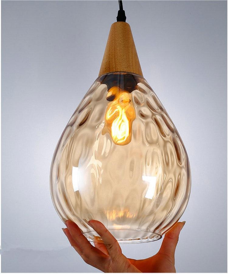 Sergia - Moderne Noordse Hanglamp van Glas