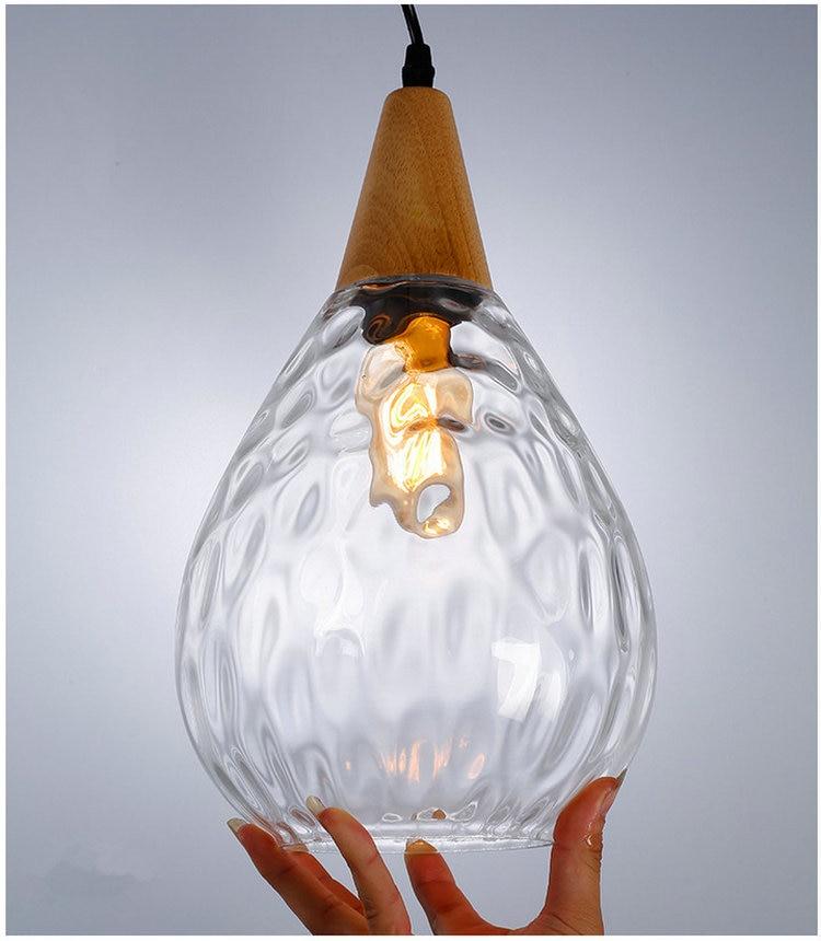 Sergia - Moderne Noordse Hanglamp van Glas