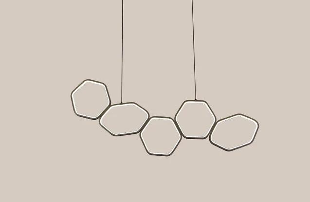 Jocasta - Art Deco LED Geometrische Kroonluchter