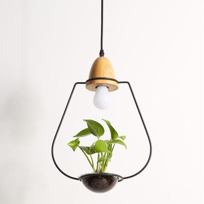 Zox - Moderne Scandinavische Hanglamp/Plantenhanger van IJzer