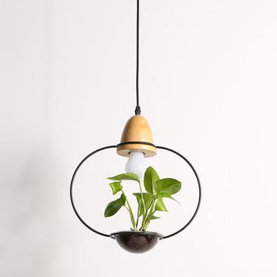 Zox - Moderne Scandinavische Hanglamp/Plantenhanger van IJzer