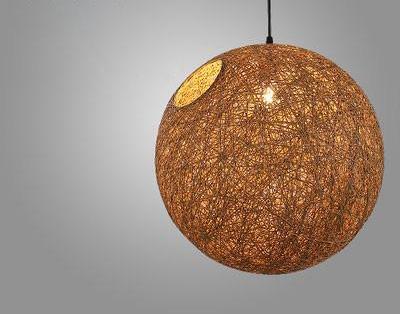 Hilde - Vintage Rotan Hanglamp