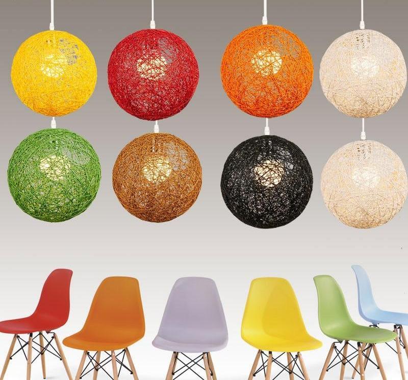 Hilde - Vintage Rotan Hanglamp