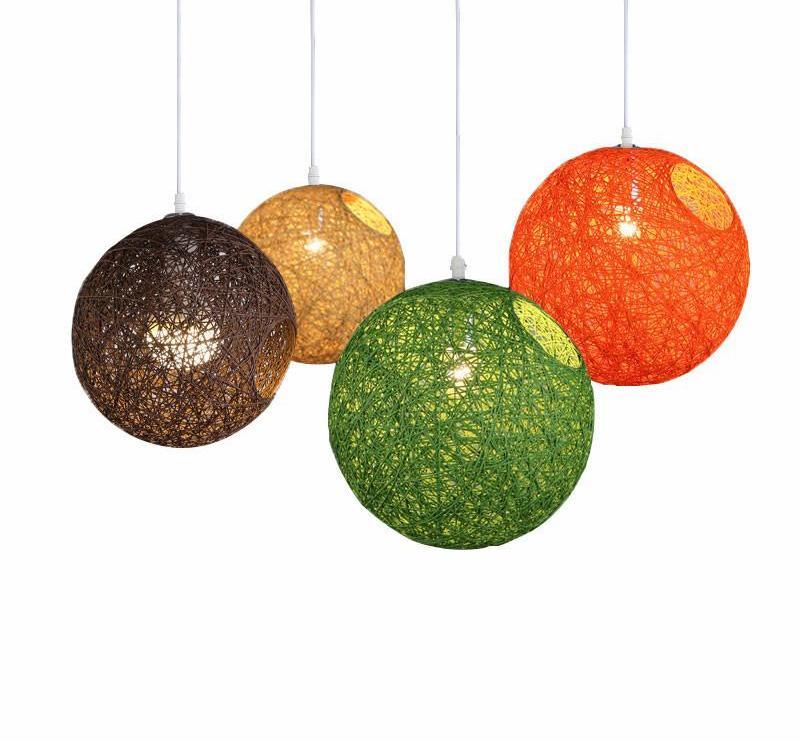 Hilde - Vintage Rotan Hanglamp