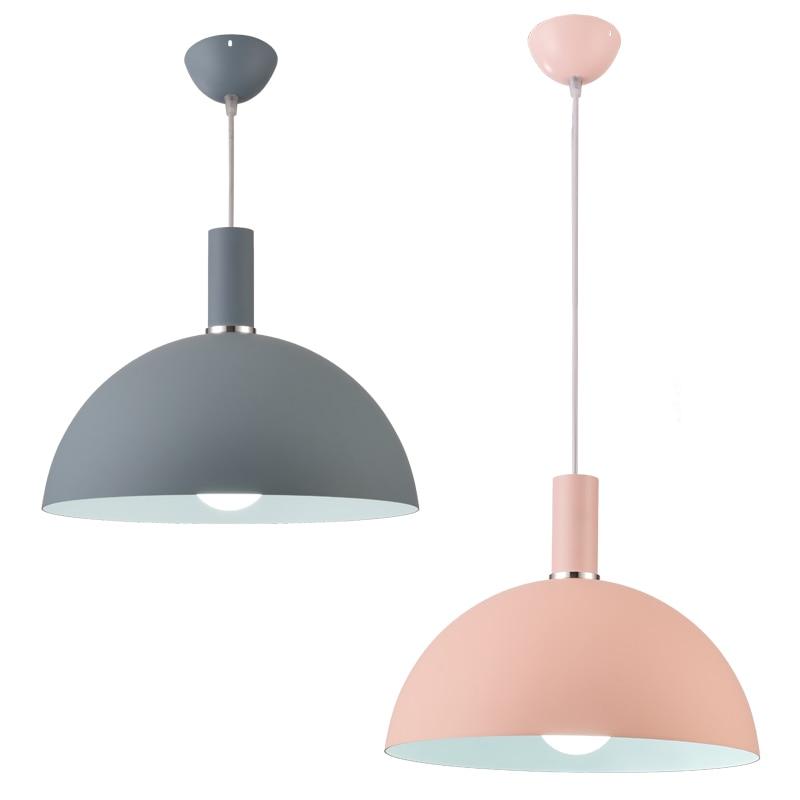 Moderne Scandinavische Ronde Lampenkap Hanglamp