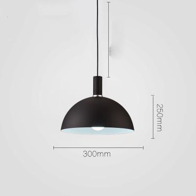 Moderne Scandinavische Ronde Lampenkap Hanglamp