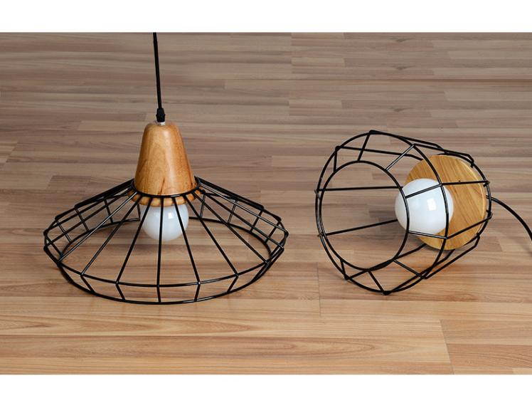 Moderne Scandinavische Smeedijzeren Hangkooilamp