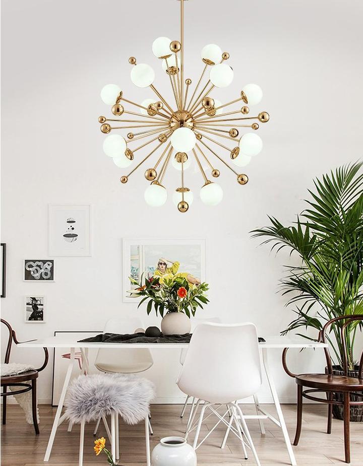 Ari - Moderne Scandinavische Art Deco Kroonluchter