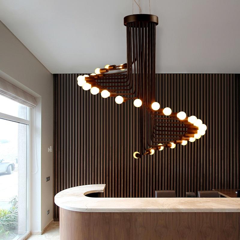 Ava - Moderne Scandinavische Spiraalkroonluchter