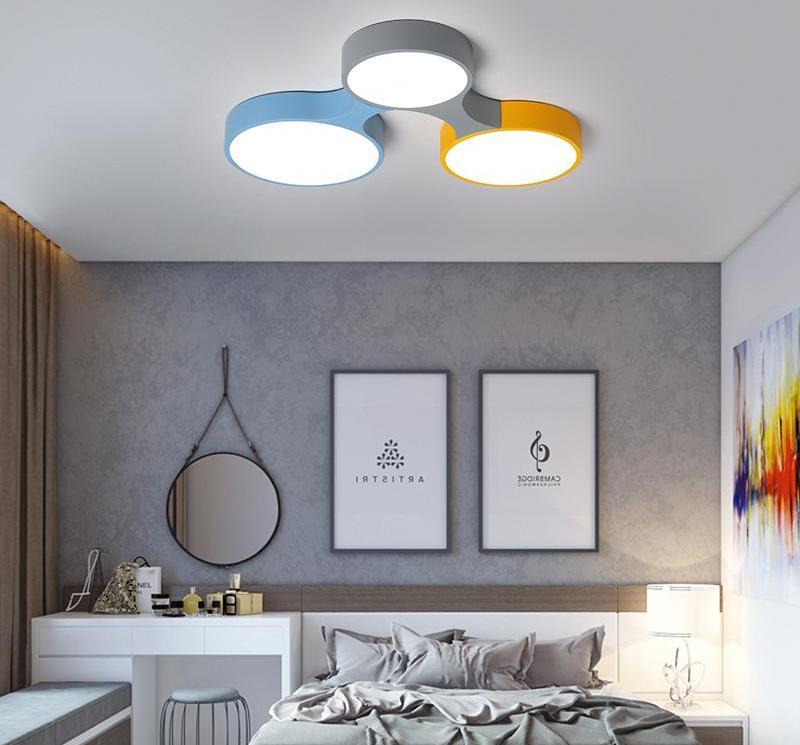 Cogs - Moderne Scandinavische Kleurrijke Plafondlamp
