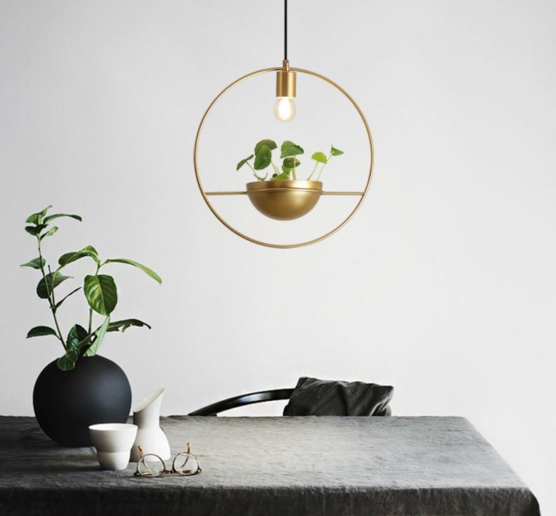 Althea - Moderne Nordic Plantenlamp