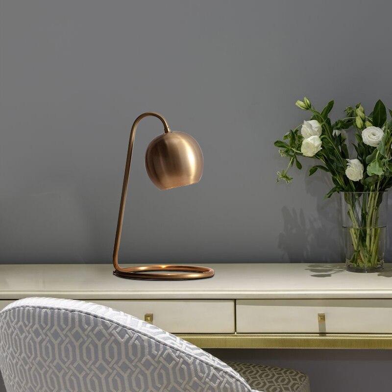 Lark - Koperen Retro Tafellamp