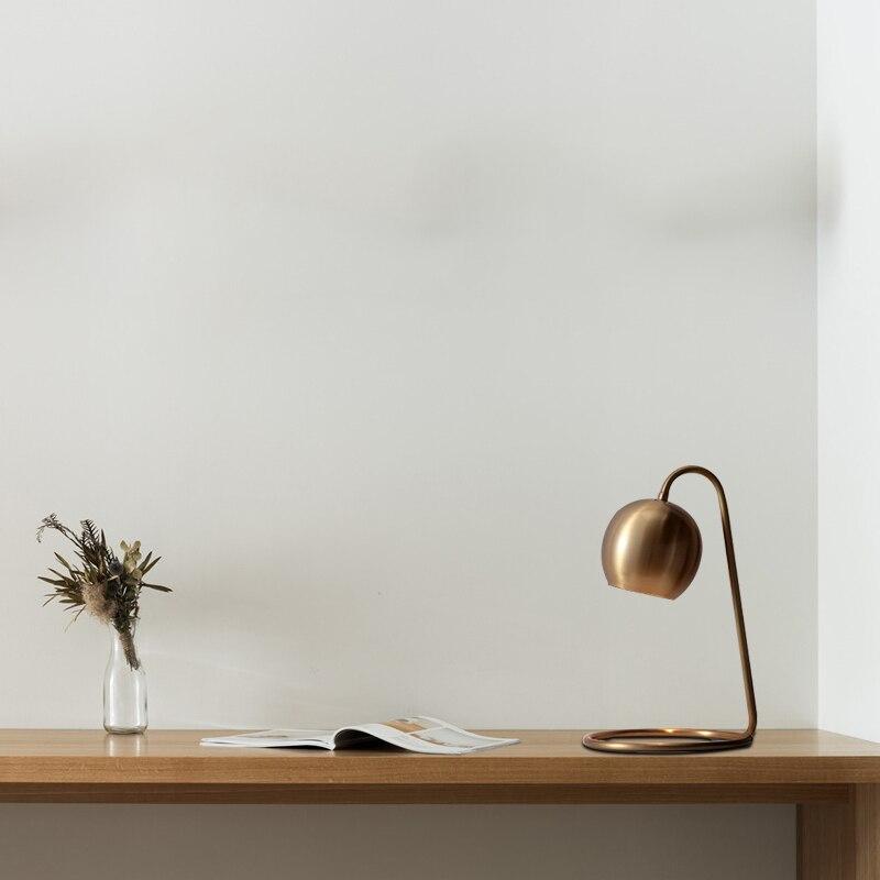 Lark - Koperen Retro Tafellamp