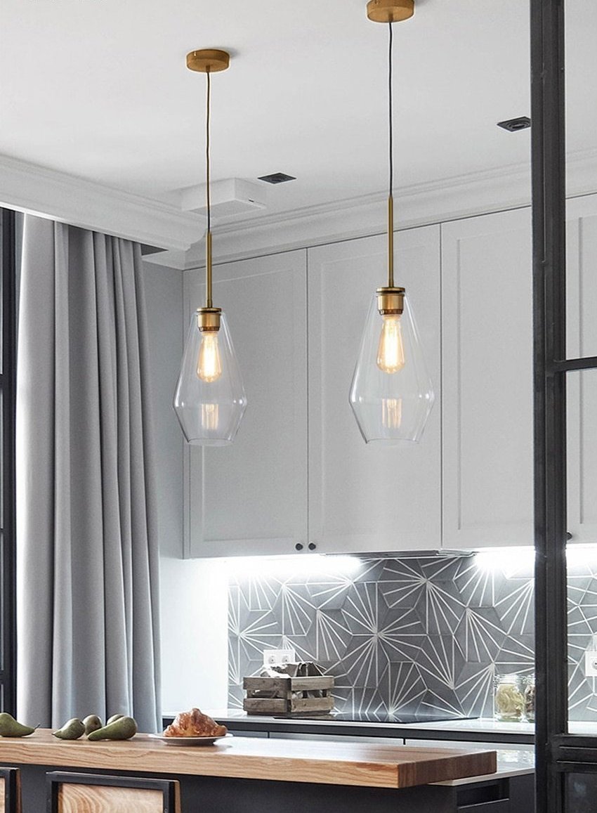 Meriall - Hangende glazen hanglamp