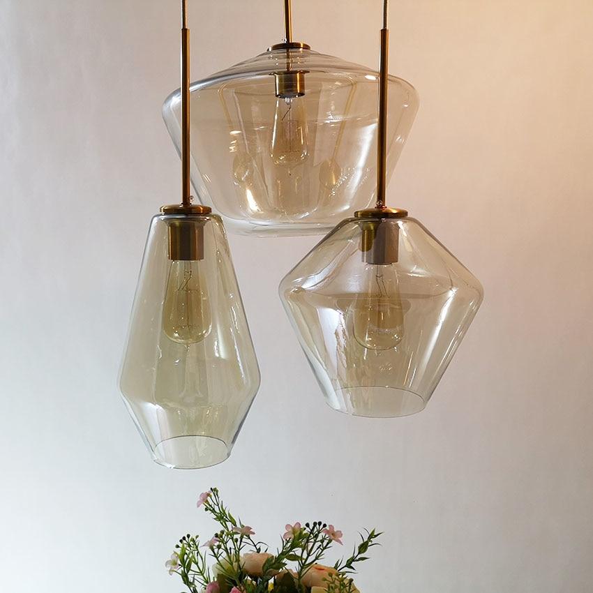 Meriall - Hangende glazen hanglamp