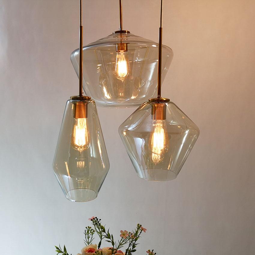 Meriall - Hangende glazen hanglamp