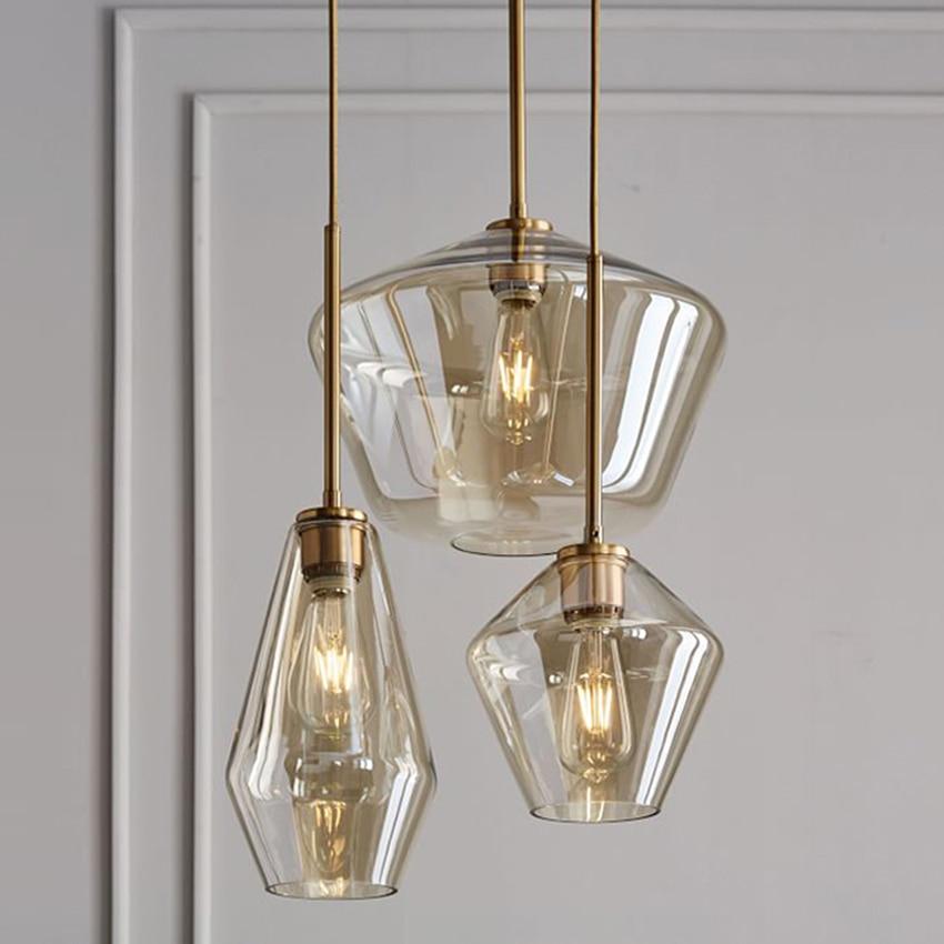 Meriall - Hangende glazen hanglamp