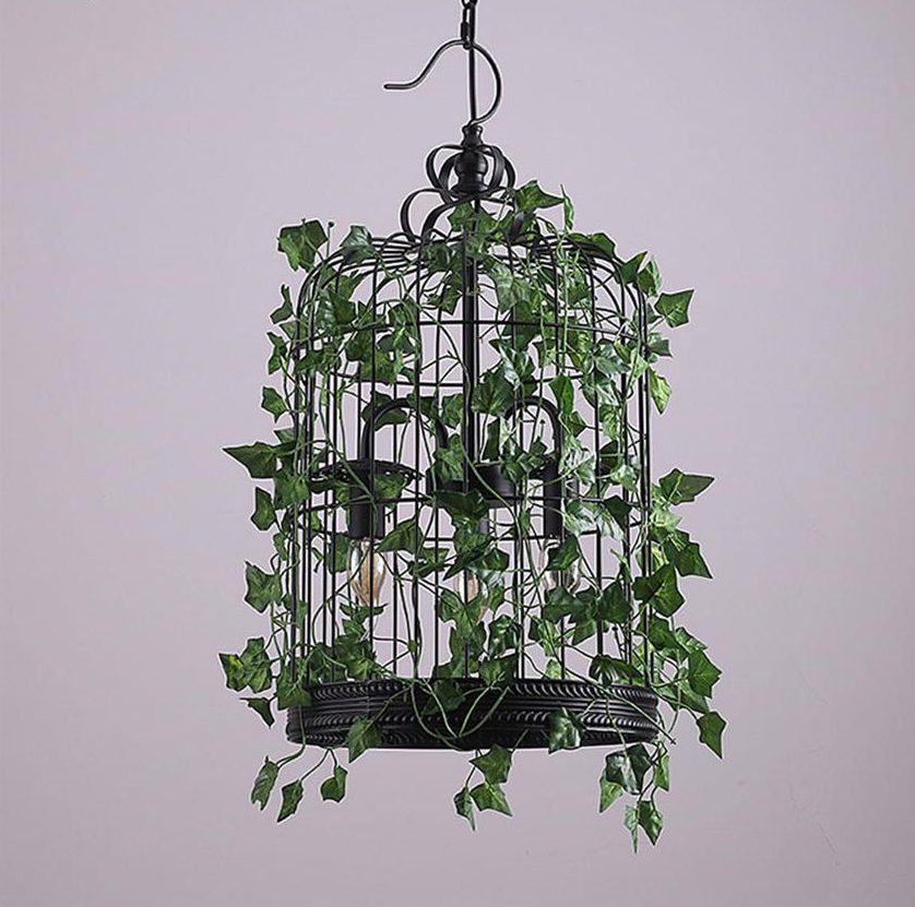 Emory - Vintage Industriële Vogelkooi Hanglamp