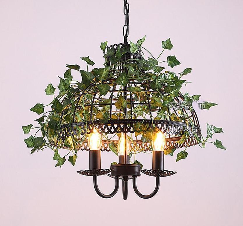 Emory - Vintage Industriële Vogelkooi Hanglamp