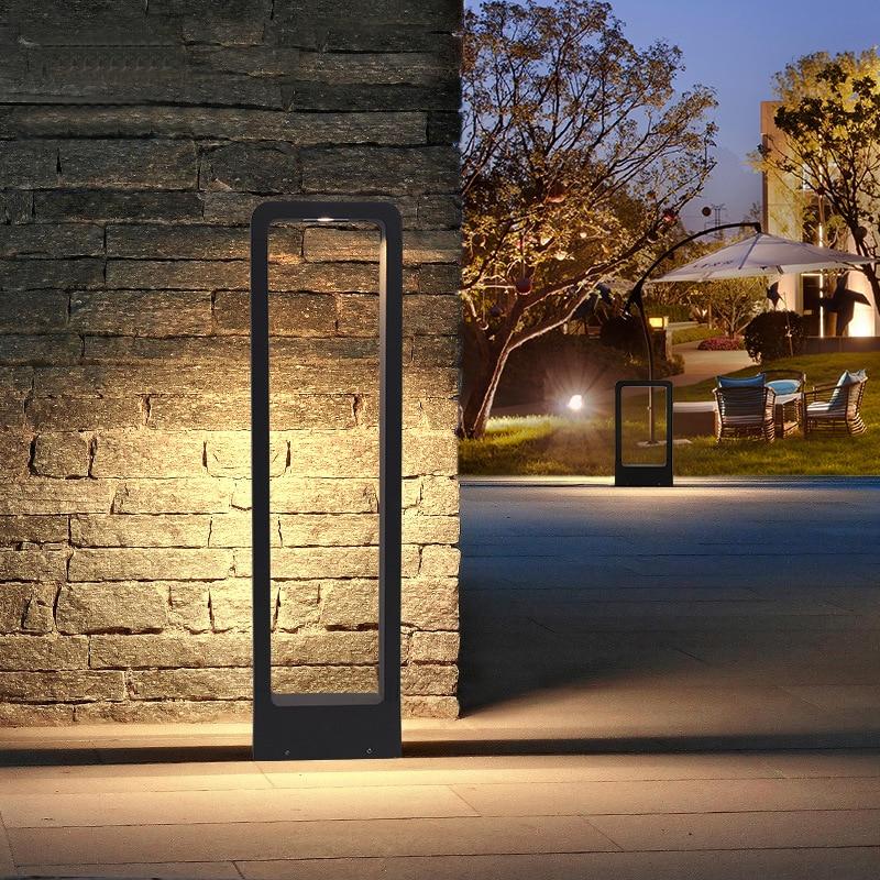 Breckyn - Moderne Zwart Frame Tuinlamp