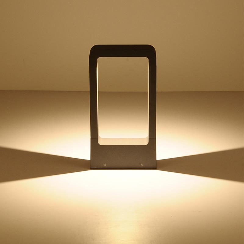 Breckyn - Moderne Zwart Frame Tuinlamp
