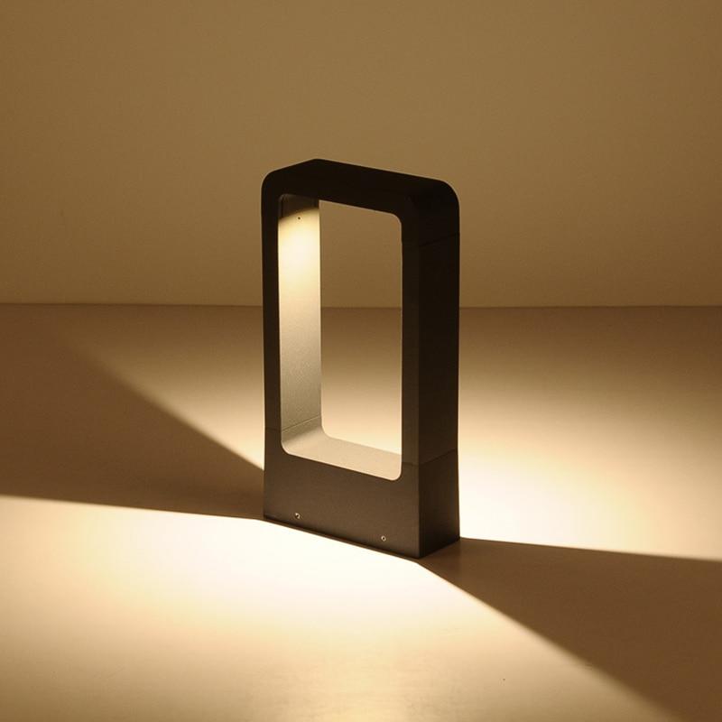 Breckyn - Moderne Zwart Frame Tuinlamp