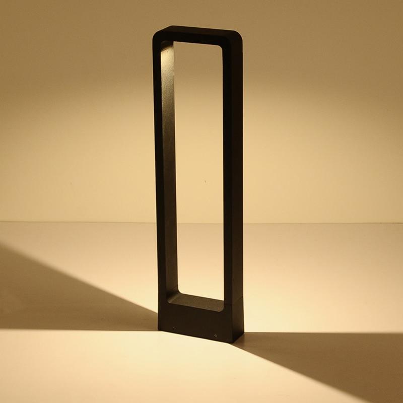 Breckyn - Moderne Zwart Frame Tuinlamp