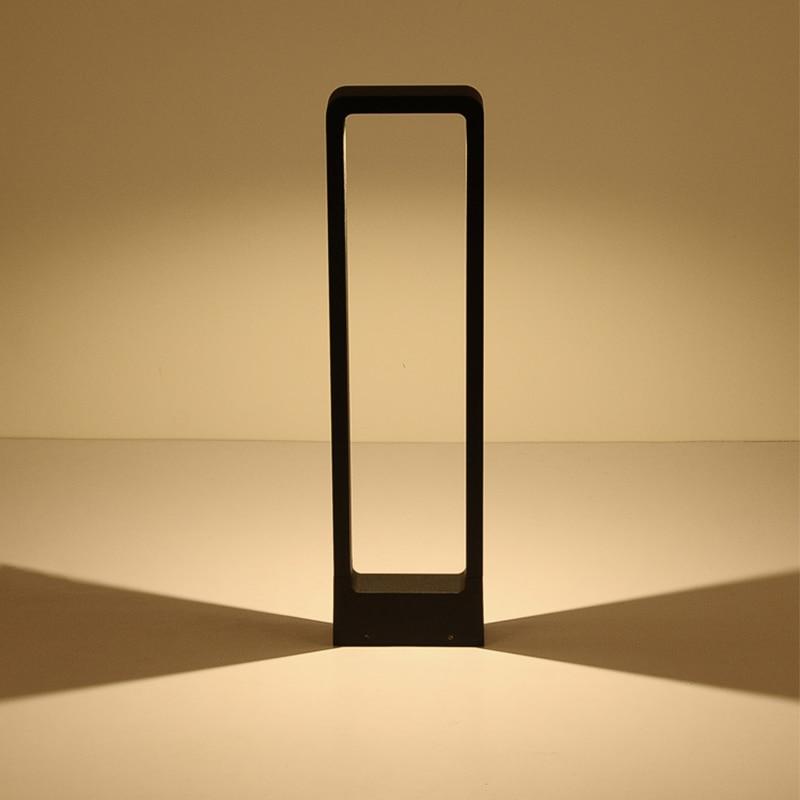 Breckyn - Moderne Zwart Frame Tuinlamp
