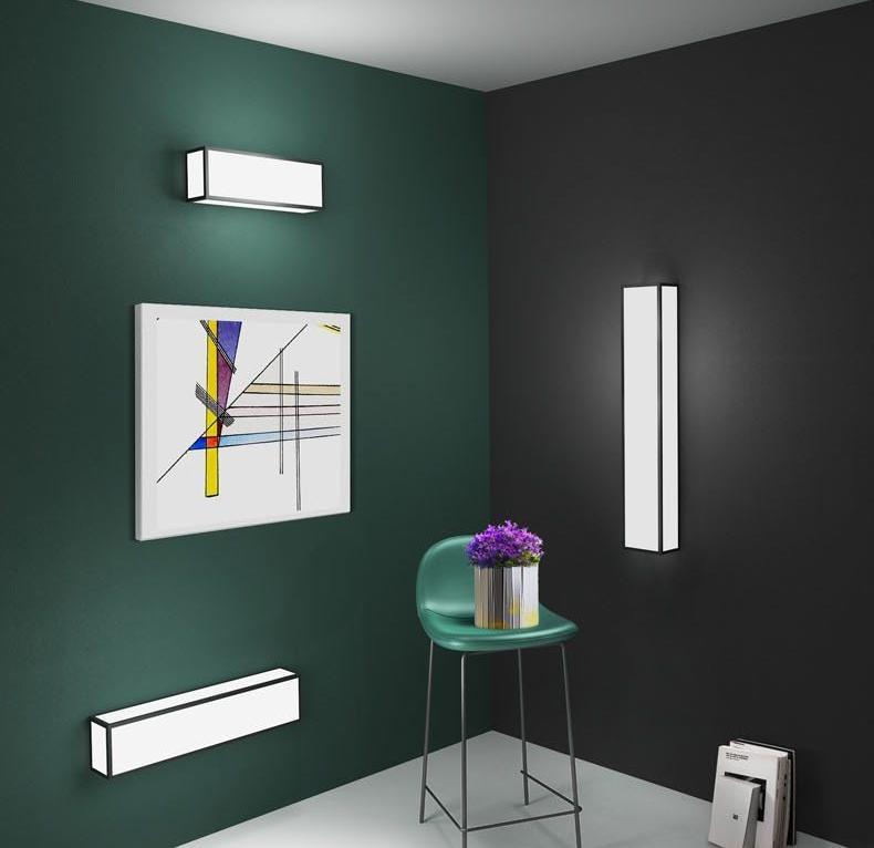 Ilumi - Moderne Rechthoekige LED Lamp
