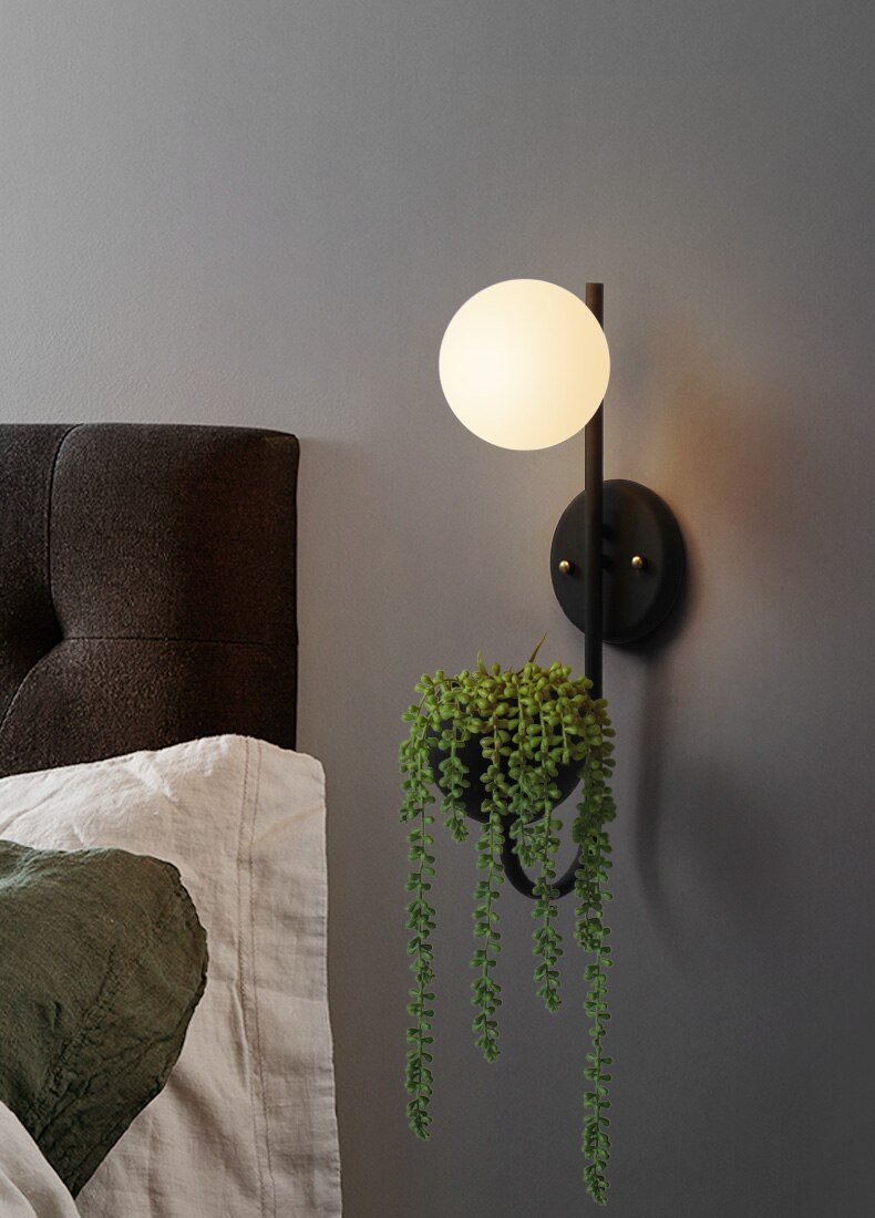 Hiram - Moderne Scandinavische Plantenlamp