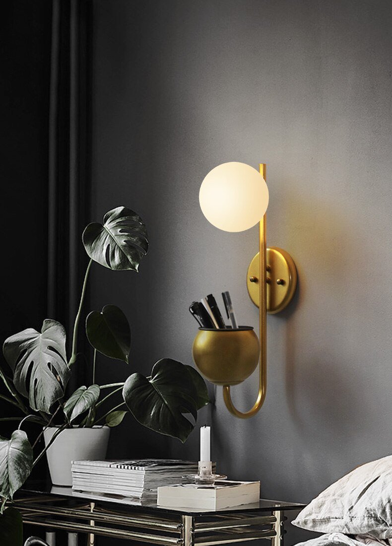 Hiram - Moderne Scandinavische Plantenlamp
