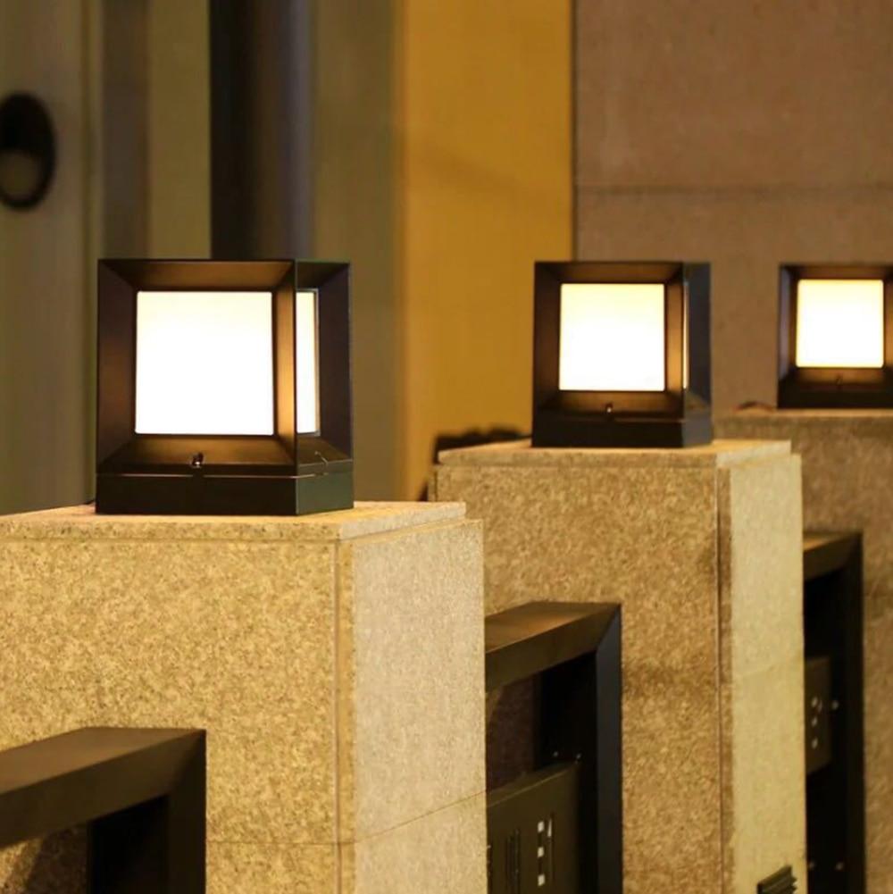 Lore - Moderne Noordse Waterdichte LED Kubuslamp