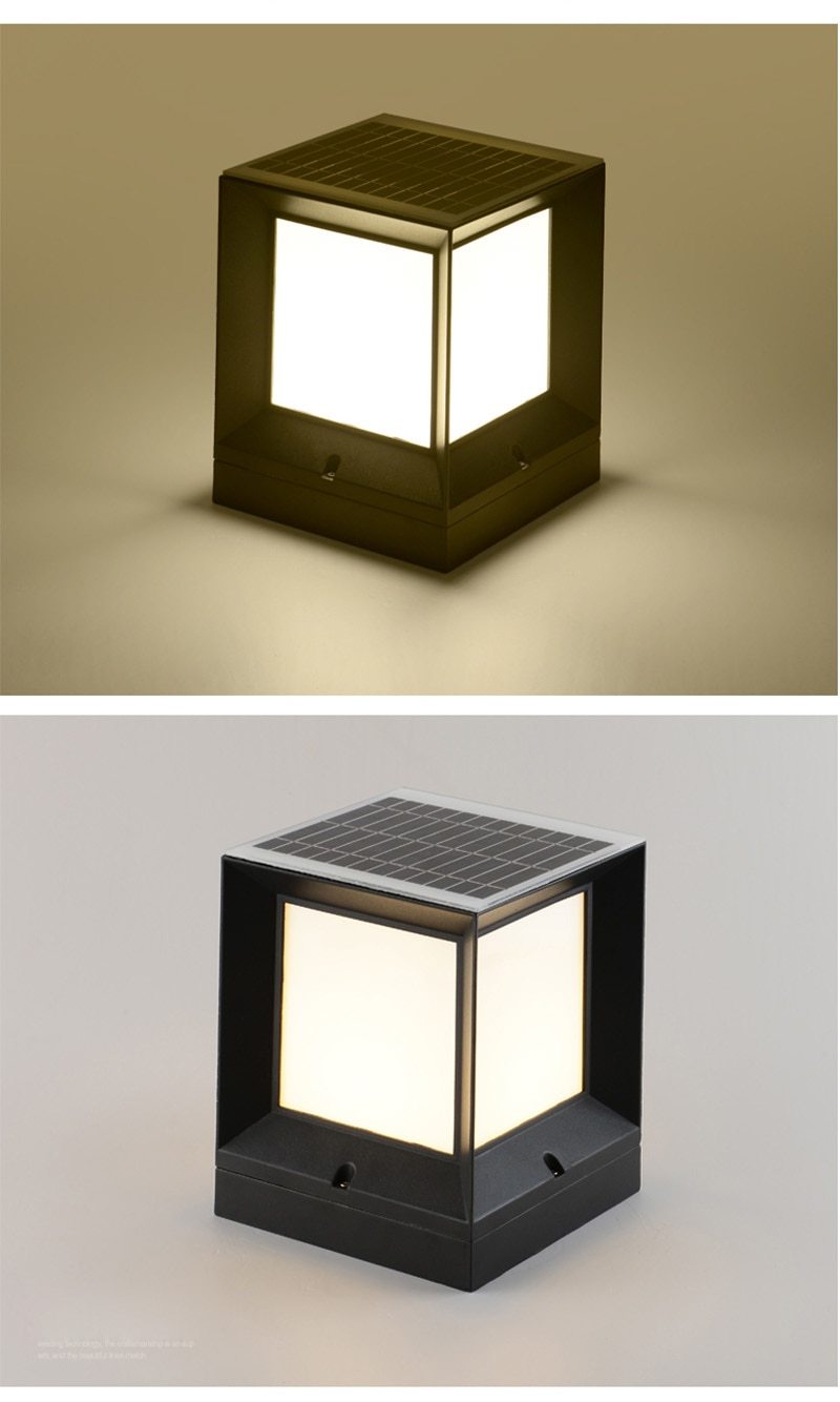 Lore - Moderne Noordse Waterdichte LED Kubuslamp