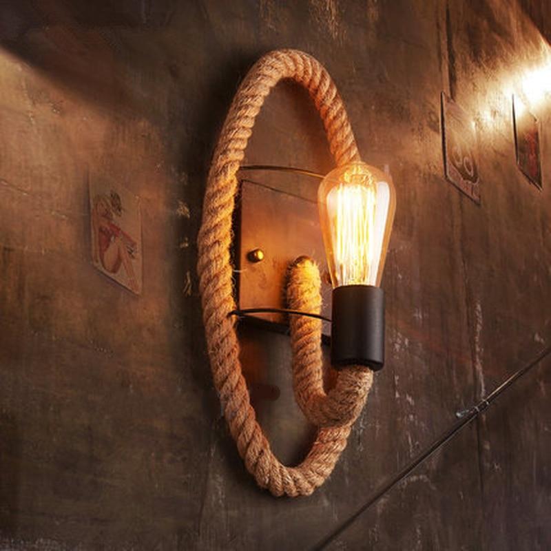 Clove - Ronde Touw Wrap Wandlamp