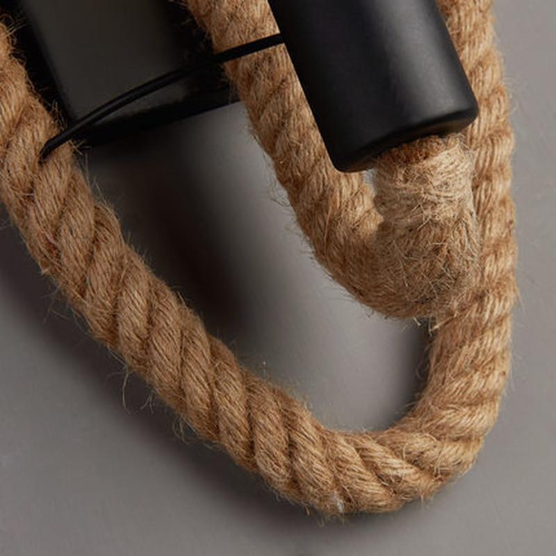 Clove - Ronde Touw Wrap Wandlamp