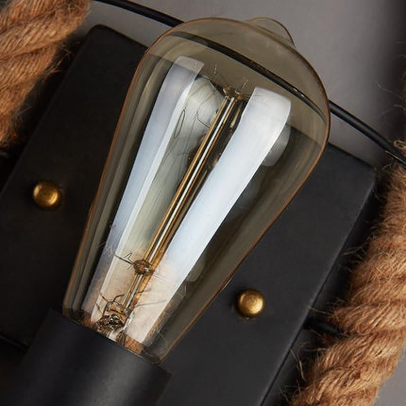 Clove - Ronde Touw Wrap Wandlamp