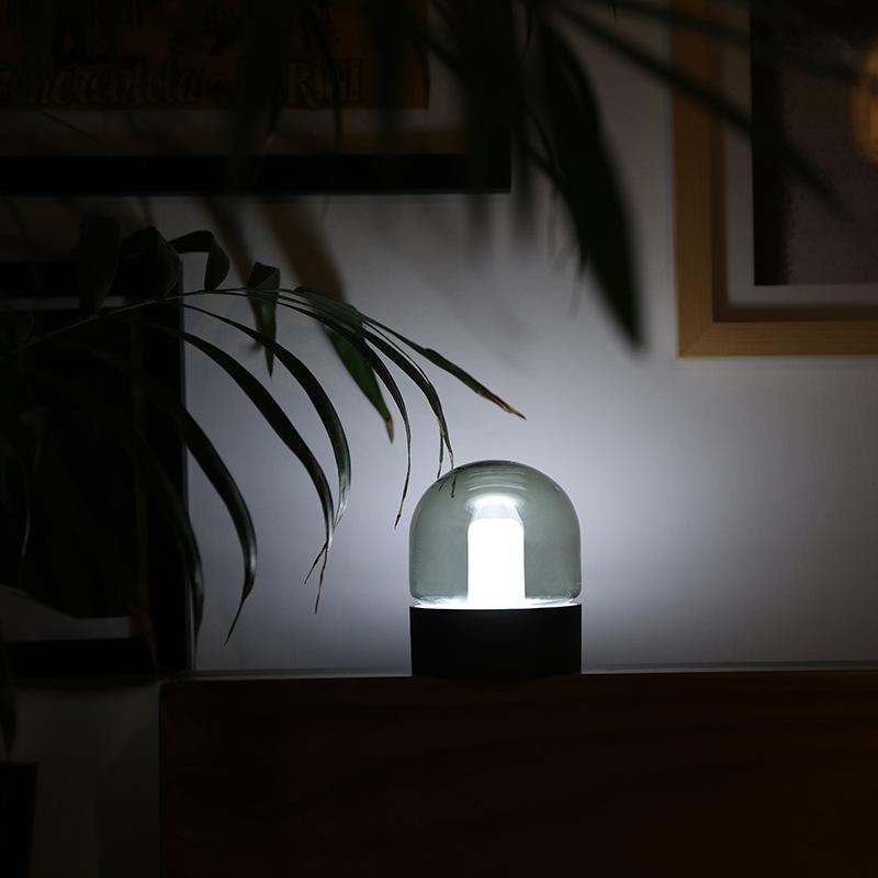 Asher - Glazen Koepel Bureaulamp