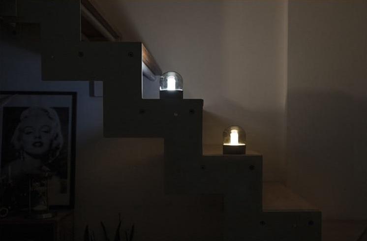 Asher - Glazen Koepel Bureaulamp