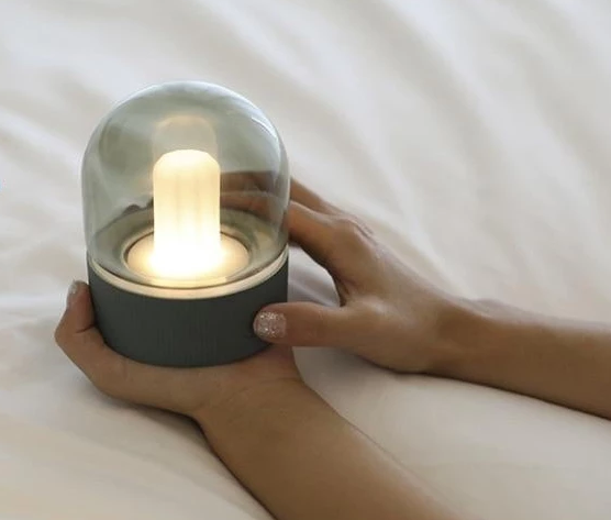 Asher - Glazen Koepel Bureaulamp