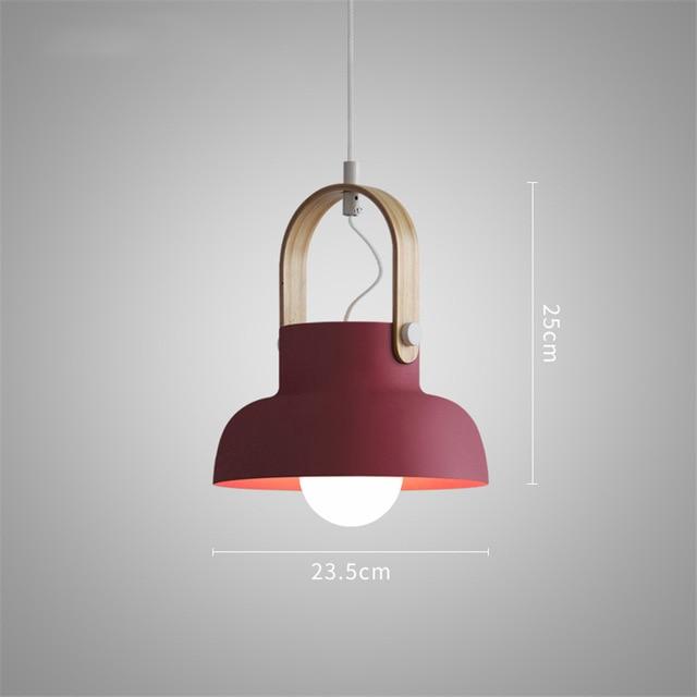 Petah - Moderne Scandinavische LED hanglampen met koepel
