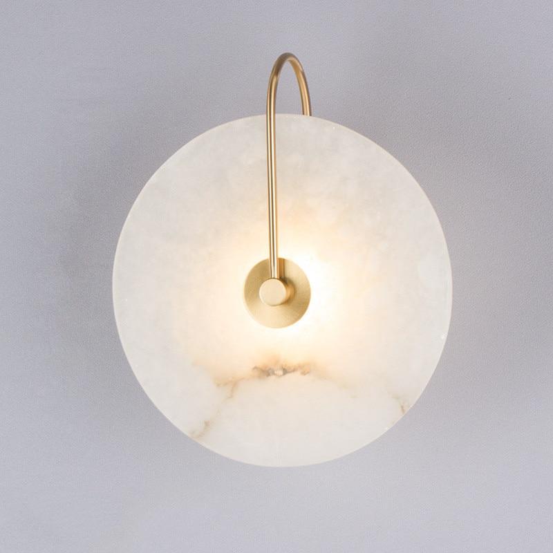 Lalula - Marmeren ronde wandlamp