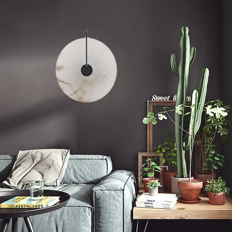 Lalula - Marmeren ronde wandlamp