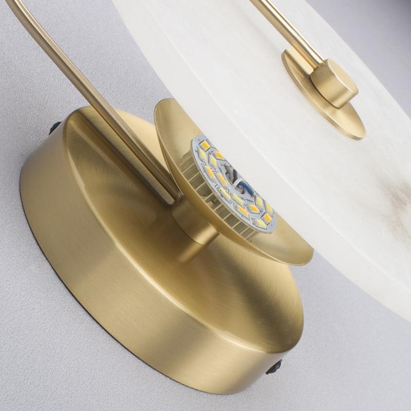 Lalula - Marmeren ronde wandlamp